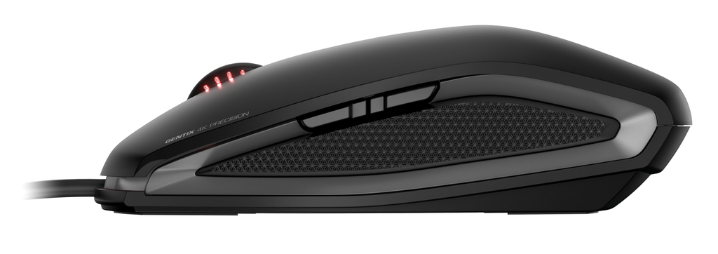 Cherry GENTIX 4K Corded Mouse - Black - USB - Ambidextrous - Optical - USB - 3600 DPI - Black