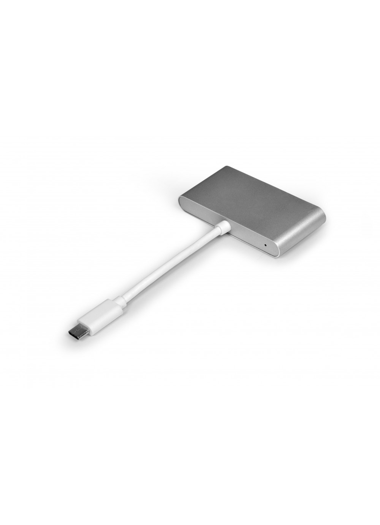 PORT Designs 900122 - USB 3.2 Gen 1 (3.1 Gen 1) Type-C - USB 3.2 Gen 1 (3.1 Gen 1) Type-A,USB 3.2 Gen 1 (3.1 Gen 1) Type-C - 5000 Mbit/s - Silver,White - Acrylonitrile butadiene styrene (ABS) - 0.45 m