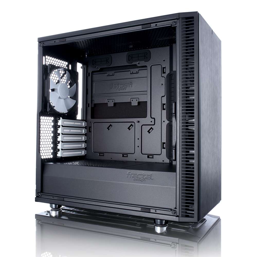 Fractal Design Define Mini C - Mini Tower - PC - Black - ITX,Micro ATX - Gaming - HDD,Power