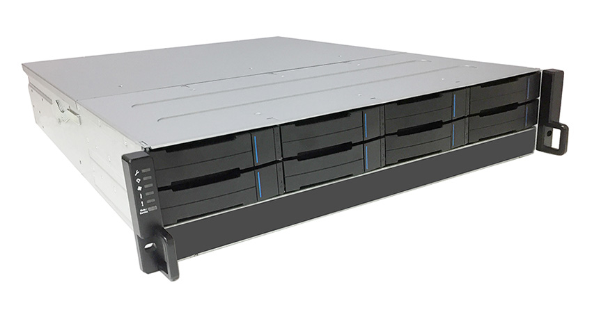 Infortrend EonStor GSe Pro 3008 - NAS - Rack (2U) - Intel® Pentium® - Schwarz - Grau