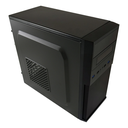 LC-Power LC-2004MB-V2-ON - Micro Tower - PC - Schwarz - Silber - micro ATX - Mini-ITX - Metall - Kunststoff - Heimbüro