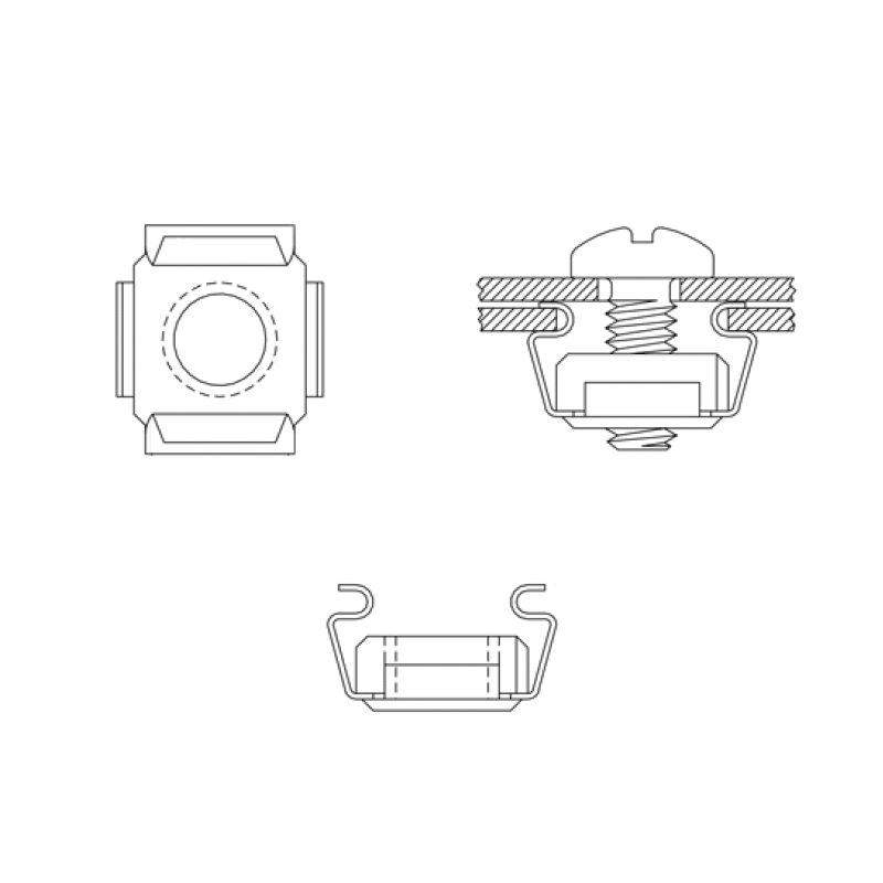 LogiLink AC0112 - Silber - 50 Stück(e) - 80 mm - 50 mm - 100 g