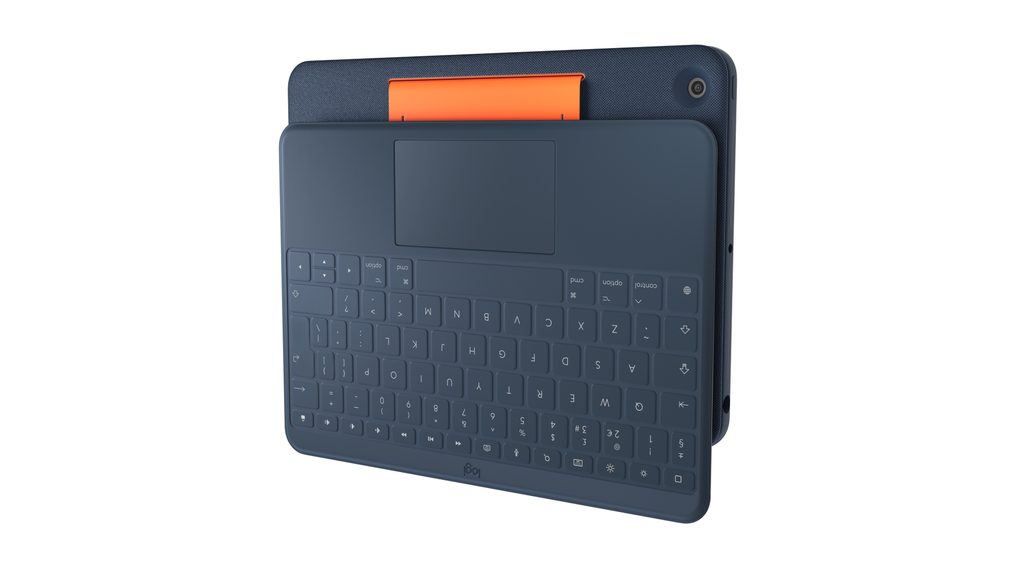 Logitech Rugged Combo 3 Touch EDU - QWERTZ - Deutsch - Trackpad - 1,8 cm - 1,2 mm - Apple