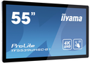 Iiyama ProLite TF5539UHSC-B1AG - 139,7 cm (55 Zoll) - 500 cd/m² - 4K Ultra HD - LED - 16:9 - 3840 x 2160 Pixel