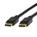 LogiLink CV0121 - 3 m - DisplayPort - DisplayPort - Männlich - Männlich - Gold