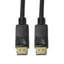 LogiLink CV0121 - 3 m - DisplayPort - DisplayPort - Männlich - Männlich - Gold