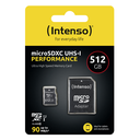 Intenso microSD 512GB UHS-I Perf CL10| Performance
