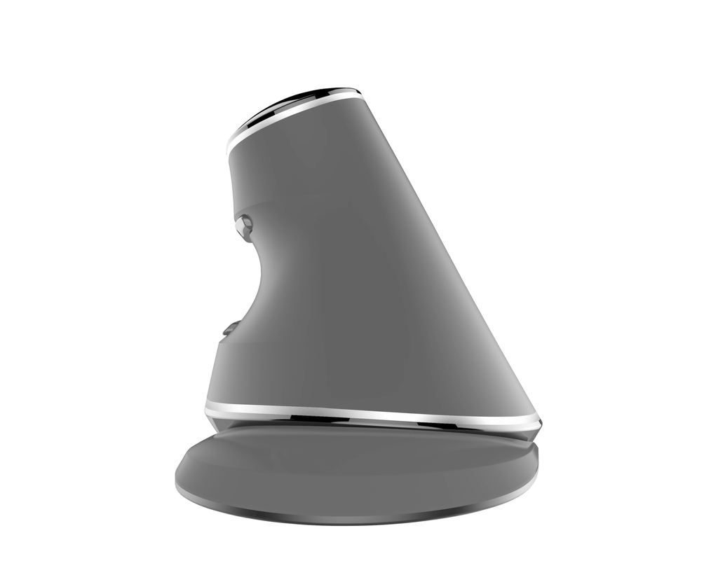 Spire CG-DLM618PL-2.4G - Linkshändig - Vertikale Ausführung - Optisch - RF Wireless - 1600 DPI - Schwarz