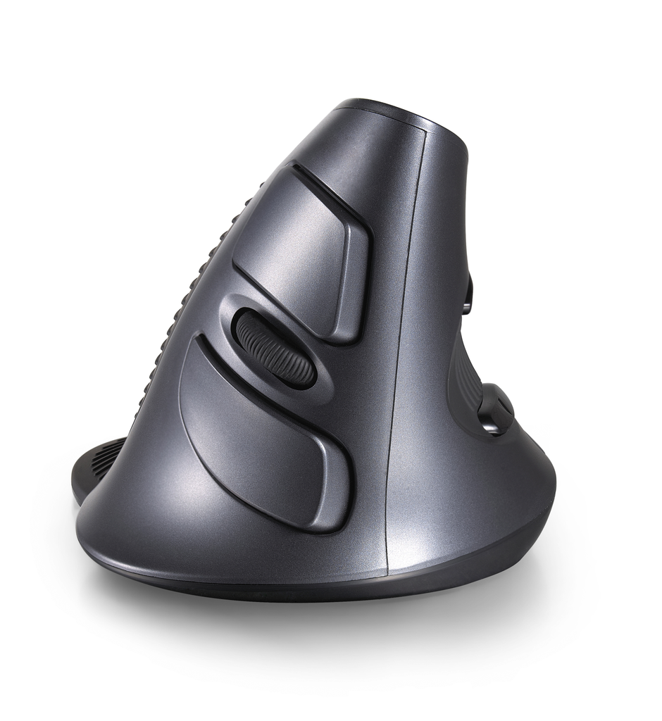 Spire CG-DLM618GX-2.4G - Linkshändig - Vertikale Ausführung - Optisch - RF Wireless - 1600 DPI - Schwarz