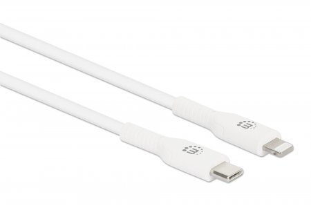 Manhattan USB-C auf Lightn. Apple Sync-/Ladekabel 2 m weiß - Digital/Daten