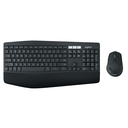 Logitech MK850 Performance - Standard - Kabellos - RF Wireless + Bluetooth - QWERTY - Schwarz - Maus enthalten