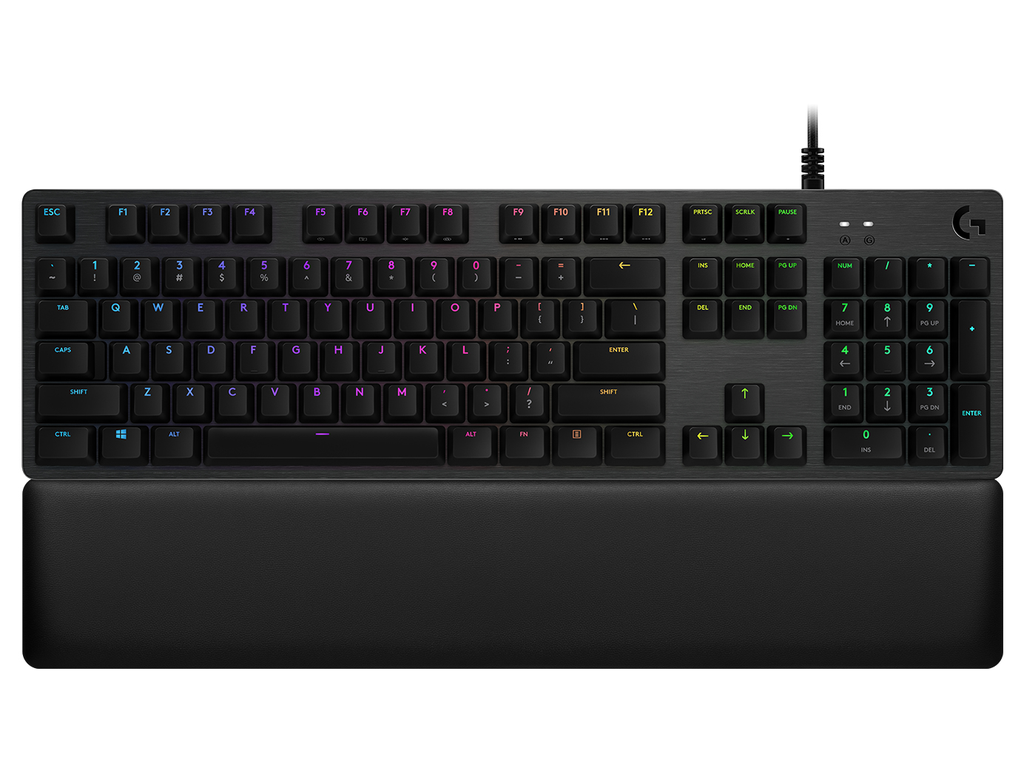 Logitech G513 - Standard - USB - Mechanischer Switch - QWERTY - RGB-LED - Karbon