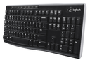 Logitech LGT-K270-US - Standard - Kabellos - RF Wireless - QWERTY - Schwarz