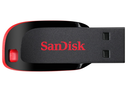 SanDisk Cruzer Blade - 16 GB - USB Typ-A - 2.0 - Ohne Deckel - 2,5 g - Schwarz - Rot