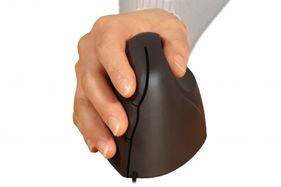 Bakker Evoluent Mouse Standard (Right Hand) - Schwarz