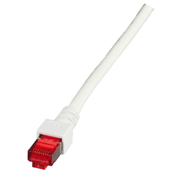 EFB Elektronik RJ45 Patchkabel S/FTP, Cat.6, LSZH, 0.25m, weiß