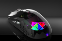 INCA Cian INCA Empousa 3D RGB Led 7200 Dpi Macro Keys Private Gaming Mouse