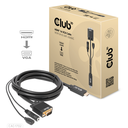 Club 3D HDMI TO VGA CABLE M/M 2m 28AWG - Kabel - Digital/Display/Video