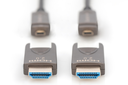 DIGITUS Glasfaserkabel HDMI AOC 10m HDMI->HDMI 4K abnehmbare Stecker - Digital/Display/Video - 10 m