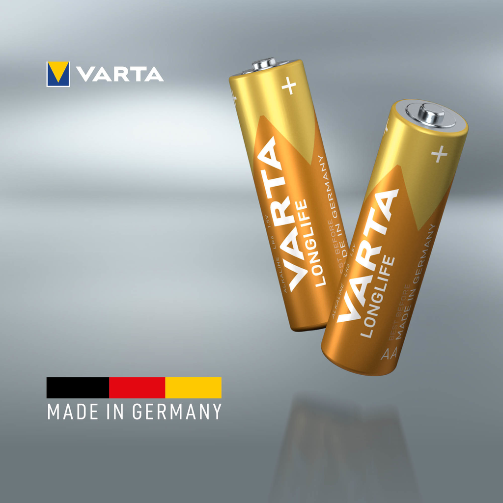 Varta 1x4 LR 6 - Einwegbatterie - AA - Alkali - 1,5 V - 4 Stück(e) - 2600 mAh