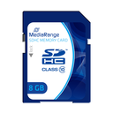 MEDIARANGE MR962 - 8 GB - SDHC - Klasse 10 - 15 MB/s - 10 MB/s - Blau