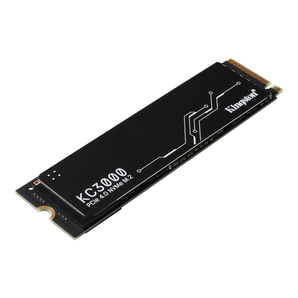 Kingston KC3000 NVMe SSD 2048 GB M.2 2280 TLC PCIe 4.0 - Solid State Disk - NVMe