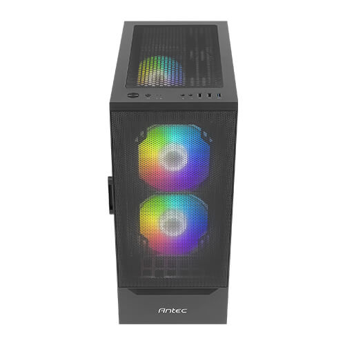 Antec NX 410 - Midi Tower - PC - ABS - SPCC - Grau - ATX - ITX - micro ATX - 16,8 cm