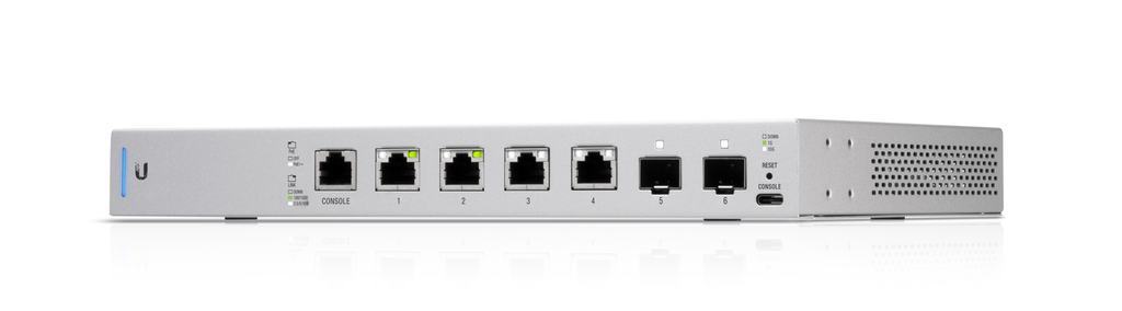UbiQuiti Networks UniFi US-XG-6POE - Managed - 10G Ethernet (100/1000/10000) - Vollduplex - Power over Ethernet (PoE) - Rack-Einbau - 1U