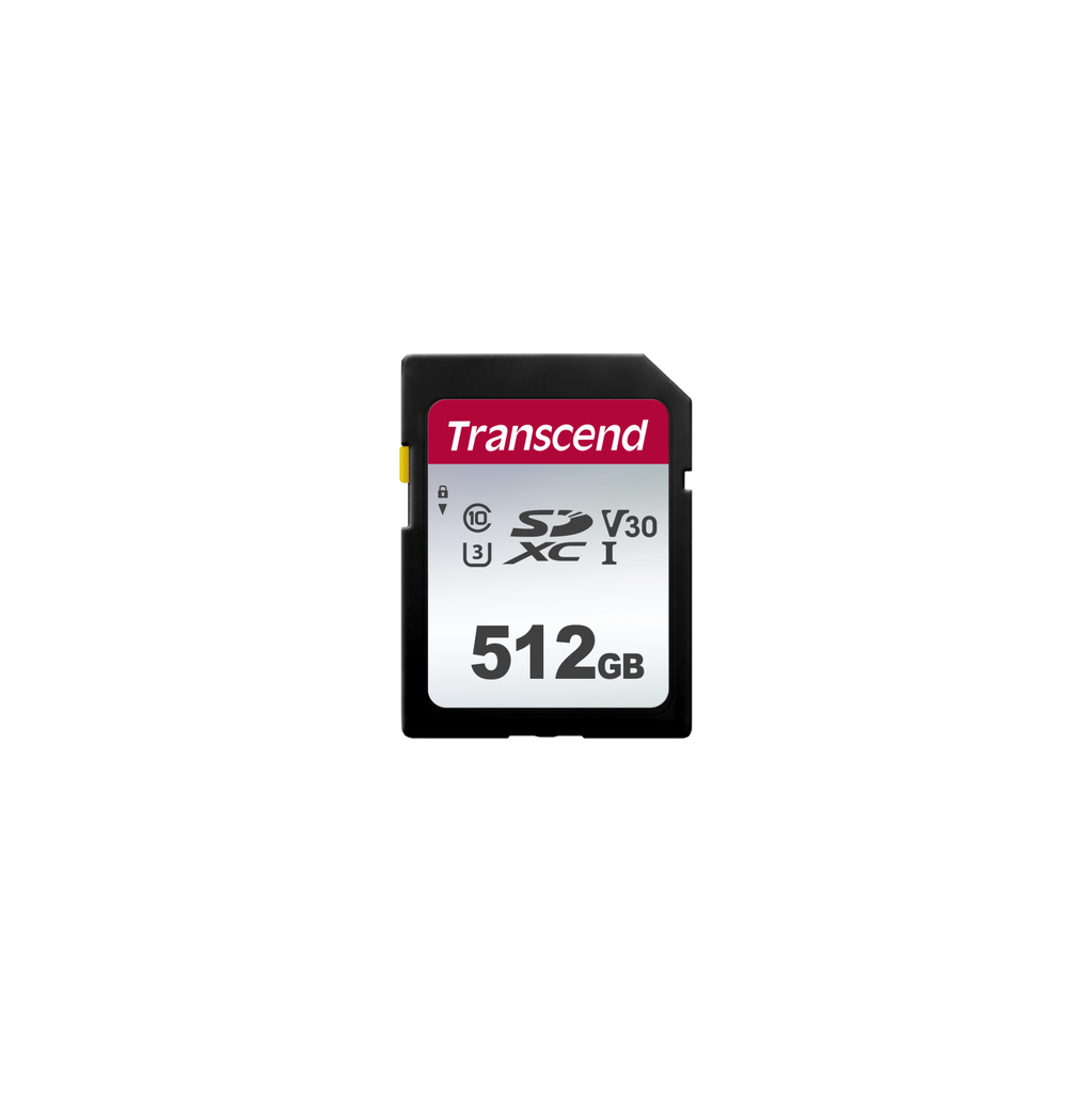 Transcend 300S - 512 GB - SDXC - Klasse 10 - NAND - 95 MB/s - 40 MB/s