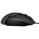 Logitech G G502 HERO - rechts - Optisch - USB Typ-A - 16000 DPI - 1 ms - Schwarz