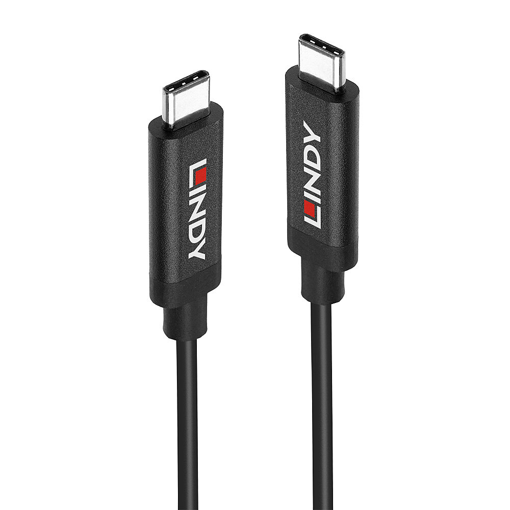 Lindy 3m USB 3.1 Gen 2 C/C Aktivkabel - Kabel - Digital/Daten