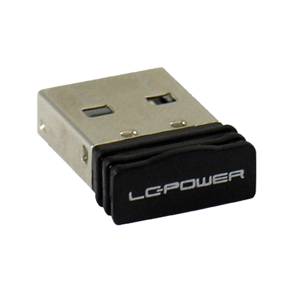 LC-Power M800BW - Optisch - RF Wireless - 2000 DPI - Schwarz
