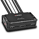 Lindy Compact 2 Port KVM Switch - KVM-Switch - USB