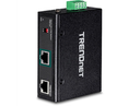 TRENDnet TI-SG104 - IEEE 802.3,IEEE 802.3ab,IEEE 802.3af,IEEE 802.3at,IEEE 802.3bt,IEEE 802.3u - 10/100/1000Base-T(X) - Voll - Halb - 12/24 - 14/22 - Schwarz - Metall