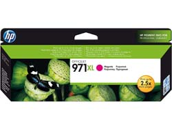 HP 971XL Magenta Original Druckerpatrone mit hoher Reichweite - Hohe (XL-) Ausbeute - Tinte auf Pigmentbasis - 80,5 ml - 6600 Seiten - 1 Stück(e)