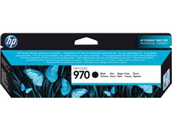 HP 970 Schwarz Original Druckerpatrone - Standardertrag - Tinte auf Pigmentbasis - 56,5 ml - 3000 Seiten - 1 Stück(e)