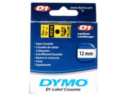 Dymo D1 - Selbstklebende Etiketten - Schwarz auf Gelb