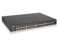 Netgear GS348PP - Unmanaged - Gigabit Ethernet (10/100/1000) - Full duplex - Power over Ethernet (PoE) - Rack mounting