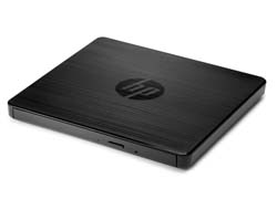 HP External USB DVDRW Drive - Black - Notebook - DVD±RW - USB 2.0 - 24x - 8x