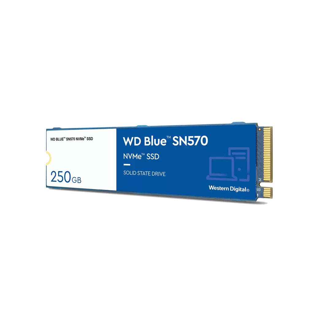 WD SSD Blue SN570 250GB PCIe Gen3 NVMe