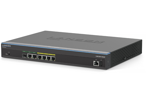 Lancom 1900EF - Ethernet-WAN - Gigabit Ethernet - Schwarz