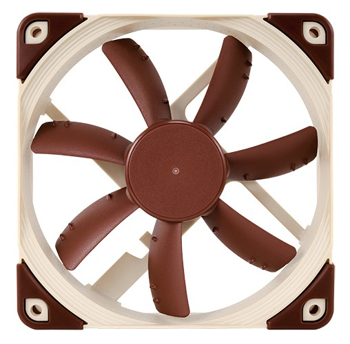 Noctua NF-S12A PWM - Ventilator - 12 cm - 300 RPM - 1200 RPM - 17,8 dB - 107,5 m³/h