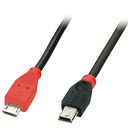 Lindy USB-Kabel - 5-polig Micro-USB Typ B (M) - Mini-USB, Typ B (M)