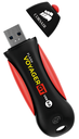 Corsair Voyager GT - 64 GB - USB Typ-A - 3.2 Gen 1 (3.1 Gen 1) - 390 MB/s - Kappe - Schwarz - Rot