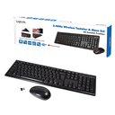 LogiLink Combo Set with Autolink - Tastatur-und-Maus-Set - 2.4 GHz