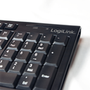 LogiLink Combo Set with Autolink - Tastatur-und-Maus-Set - 2.4 GHz