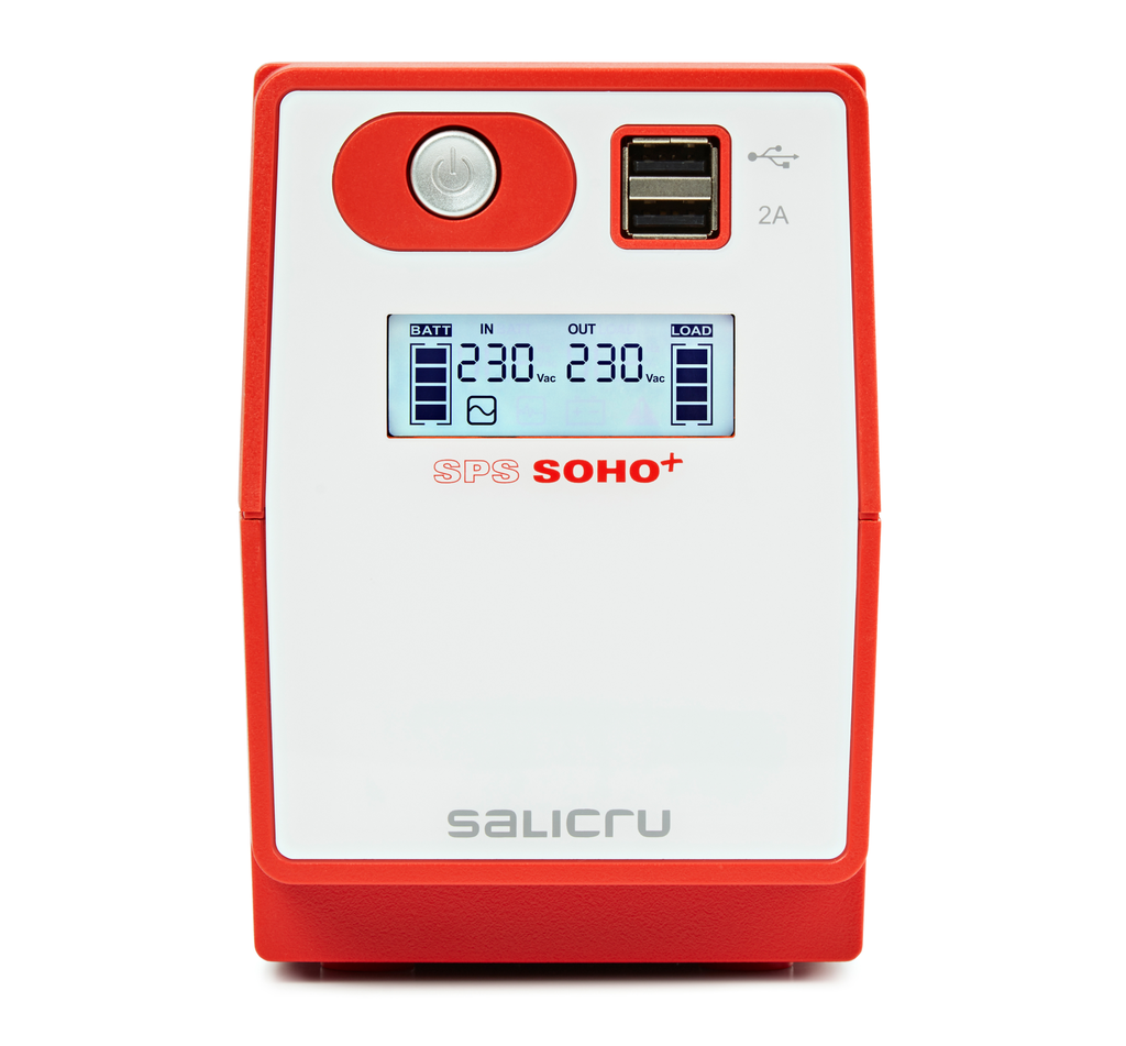 SALICRU SPS 850 SOHO+ - Line-Interaktiv - 850 VA - 480 W - Pseudo sine - 162 V - 290 V