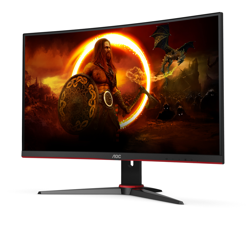 AOC G2 C27G2ZE/BK - 68,6 cm (27 Zoll) - 1920 x 1080 Pixel - Full HD - LED - 0,5 ms - Schwarz - Rot