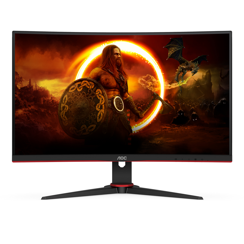 AOC G2 C27G2ZE/BK - 68,6 cm (27 Zoll) - 1920 x 1080 Pixel - Full HD - LED - 0,5 ms - Schwarz - Rot