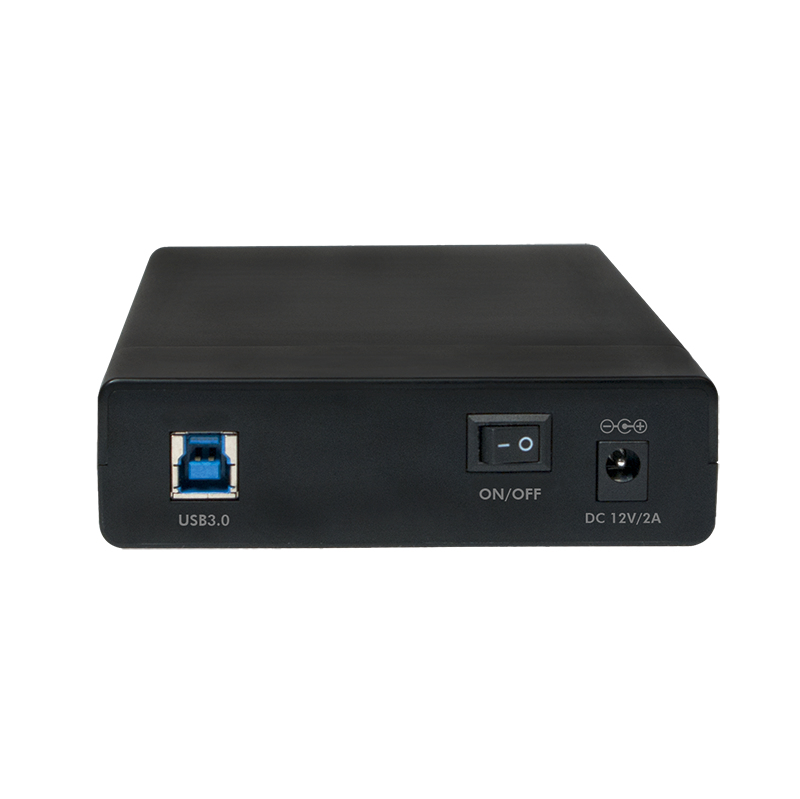 LogiLink UA0276 - HDD-Gehäuse - 3.5 Zoll - SATA - Serial ATA II - Serial ATA III - 5 Gbit/s - USB Konnektivität - Schwarz